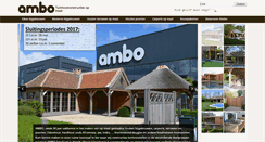 Desktop Screenshot of ambo.be