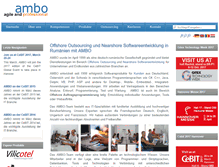 Tablet Screenshot of ambo.ro